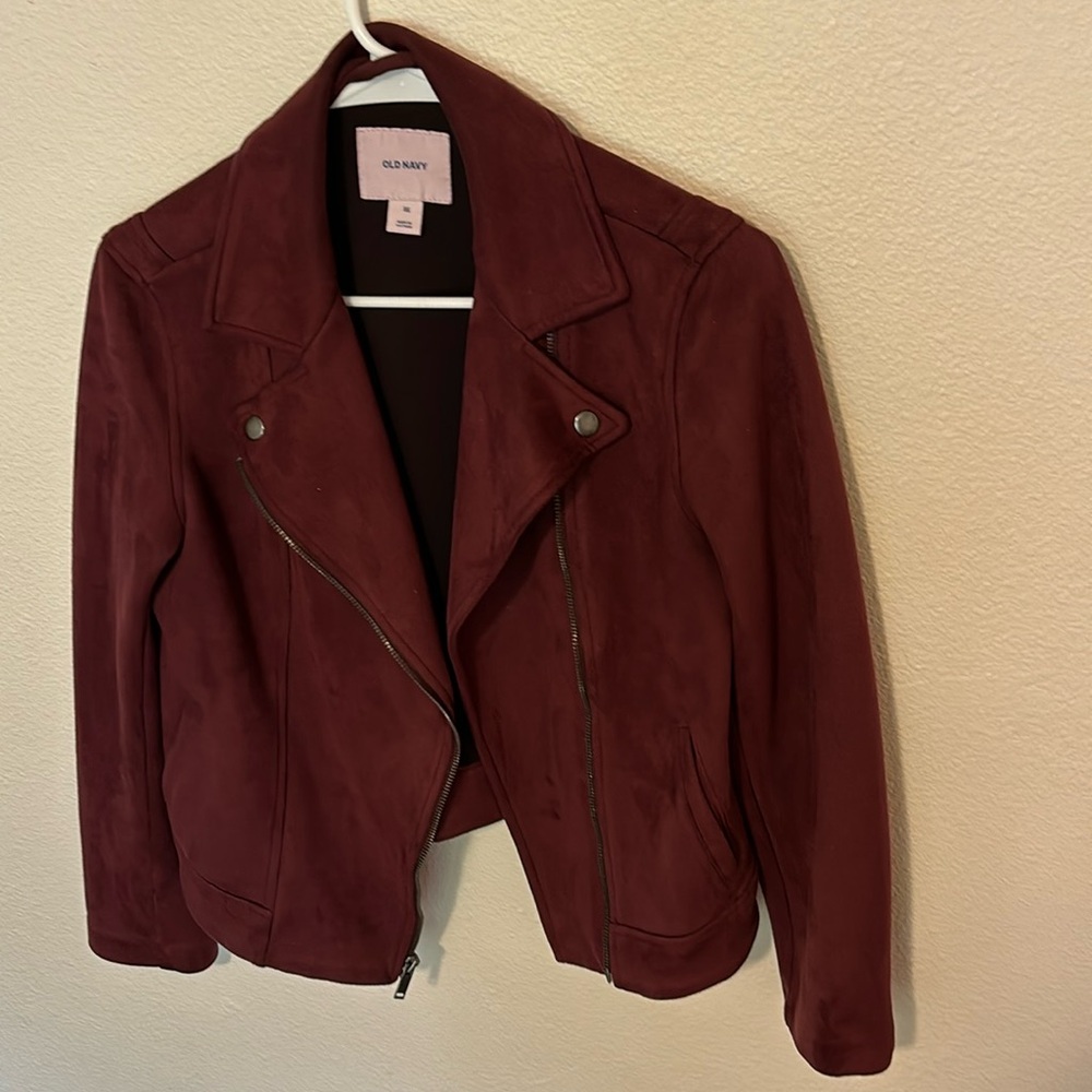 Old Navy suede jacket